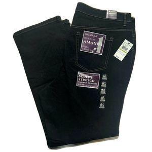 GLORIA VANDERBILT AMANDA JEANS PLUS SIZE 18W